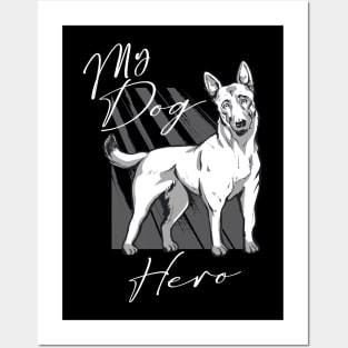 Dog Hero Posters and Art